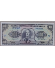 Эквадор 100 сукре 1990 UNC арт. 1900
